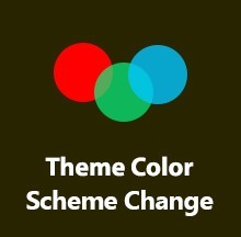 Theme Color Scheme Change