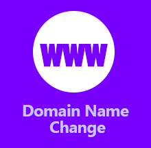 Domain Name Change 